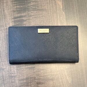 kate spade black Card Holder wallet